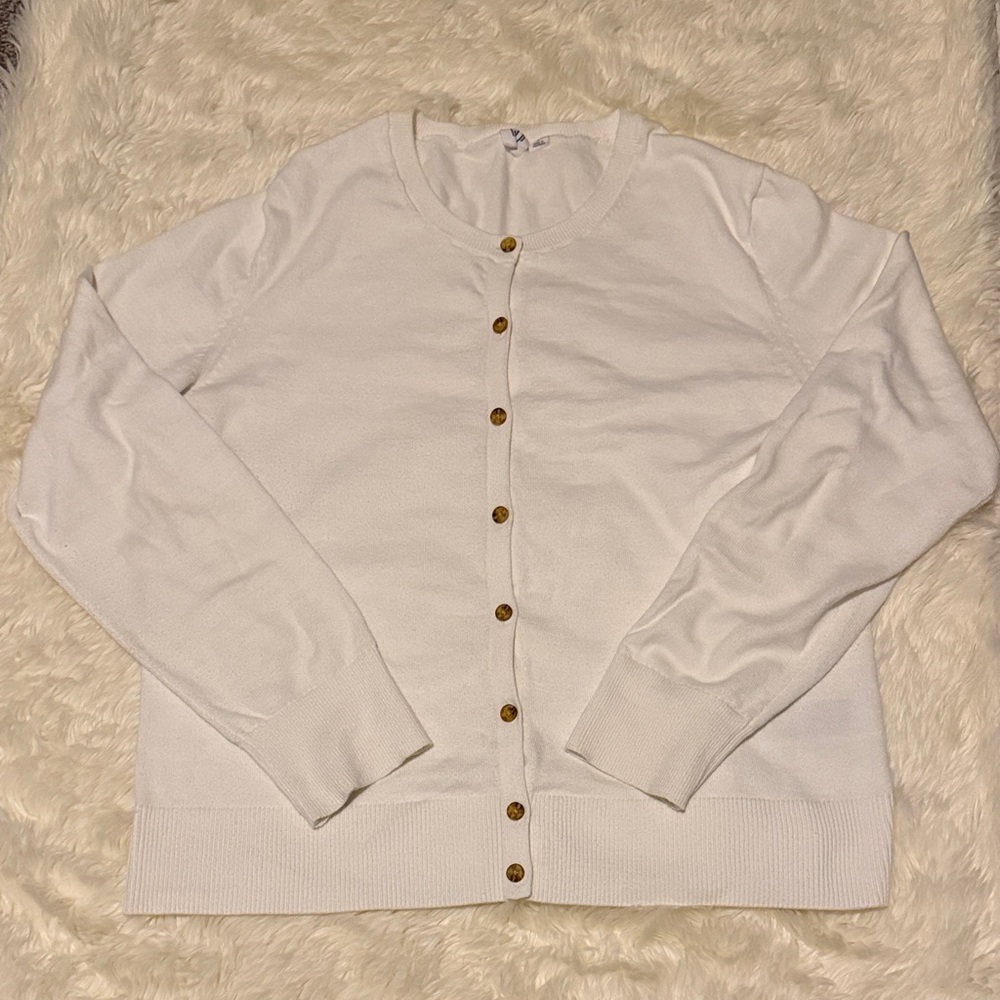 GAP White Cardigan